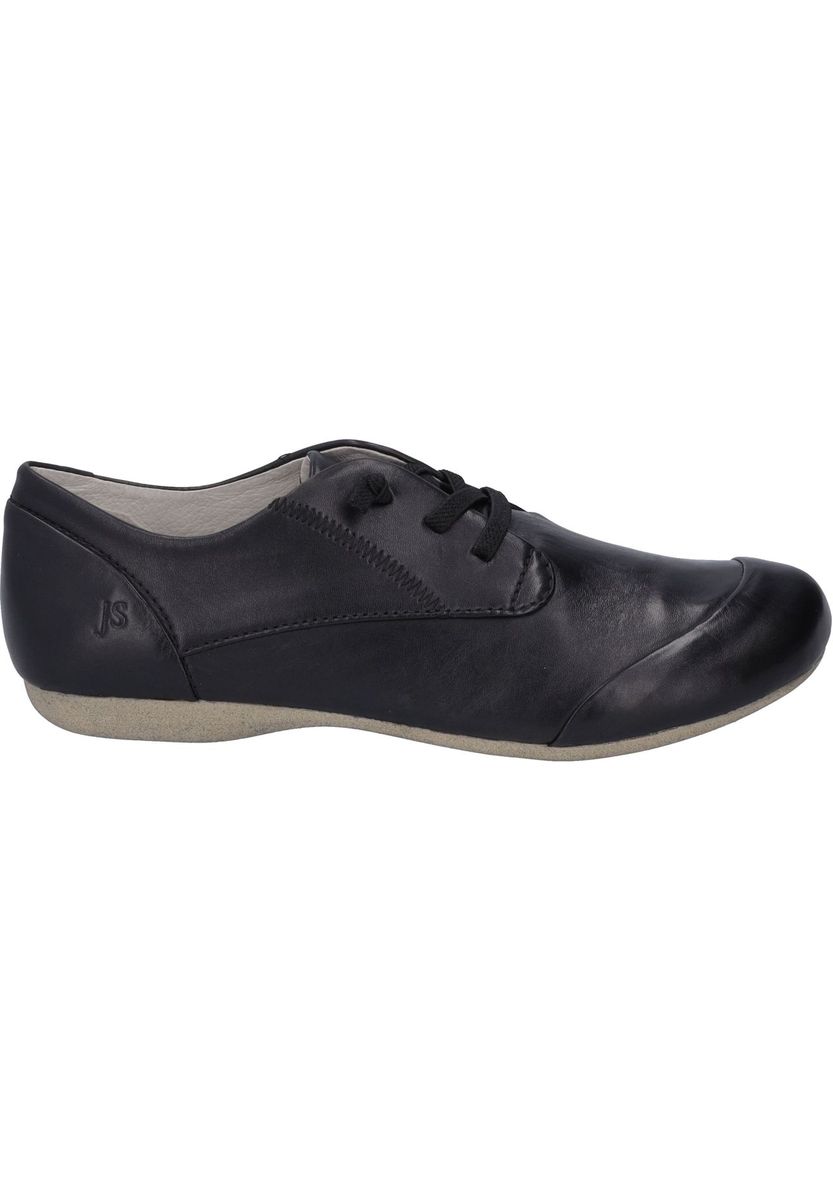 Minimalistische Leder-Schnürschuhe