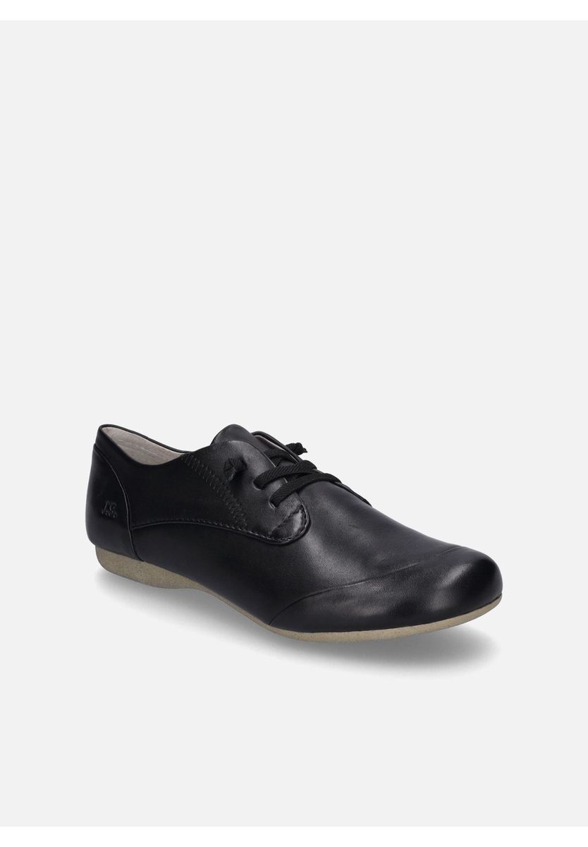 Minimalistische Leder-Schnürschuhe