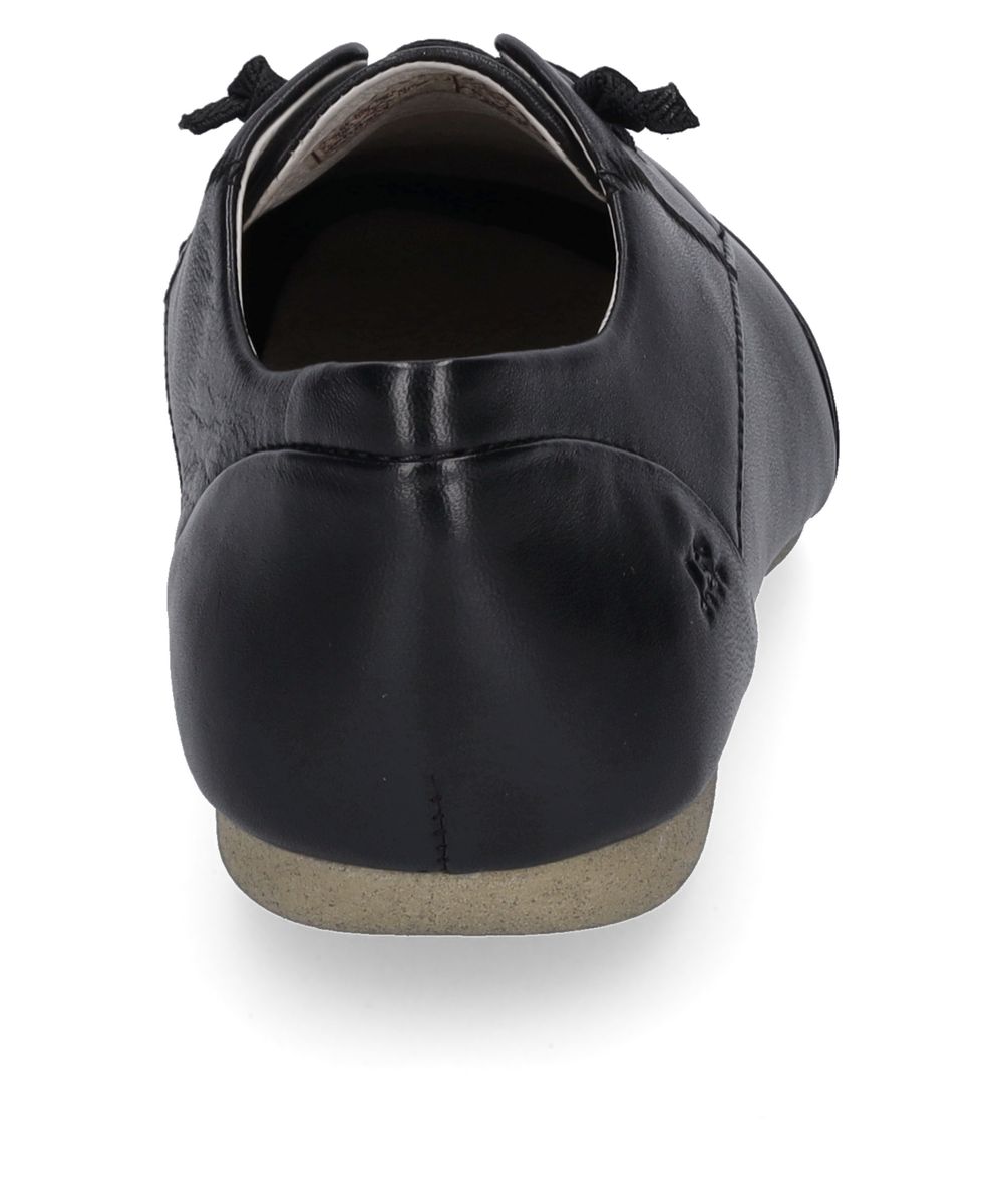 Minimalistische Leder-Schnürschuhe