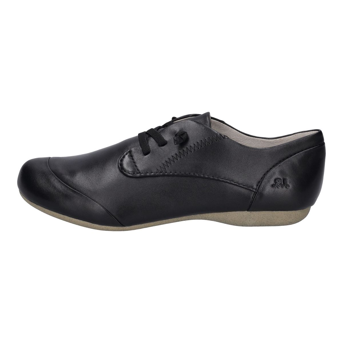 Minimalistische Leder-Schnürschuhe