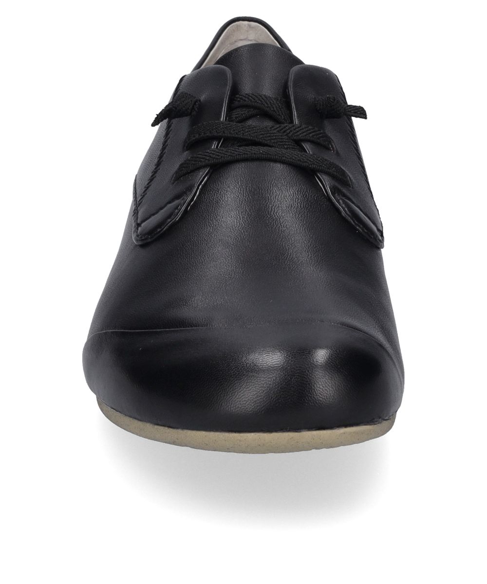 Minimalistische Leder-Schnürschuhe