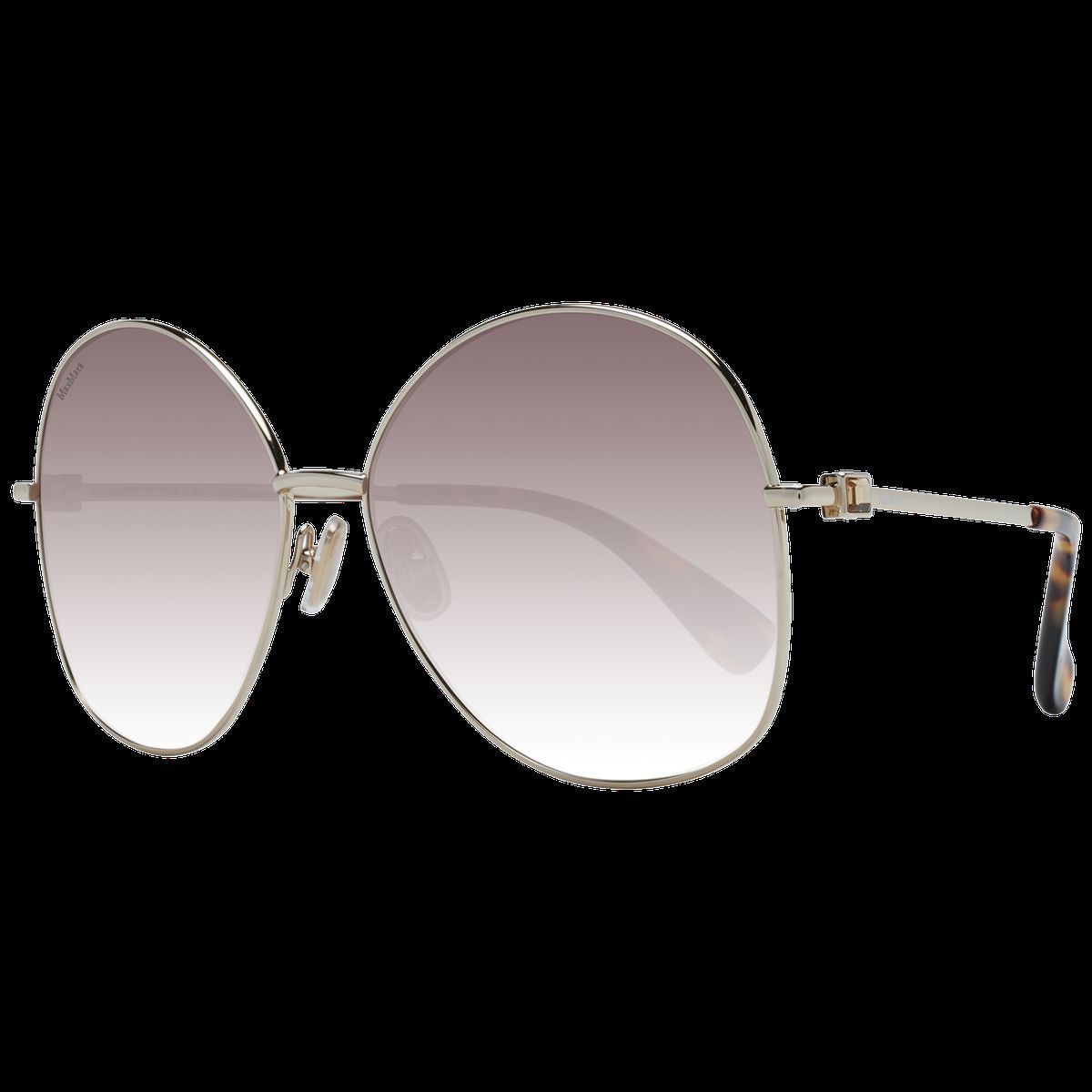 Oversized Runde Sonnenbrille mit Farbverlauf
