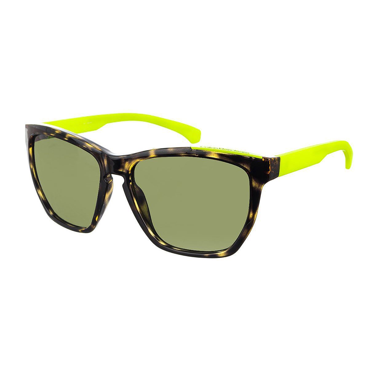 Moderne rechteckige Havanna-Sonnenbrille
