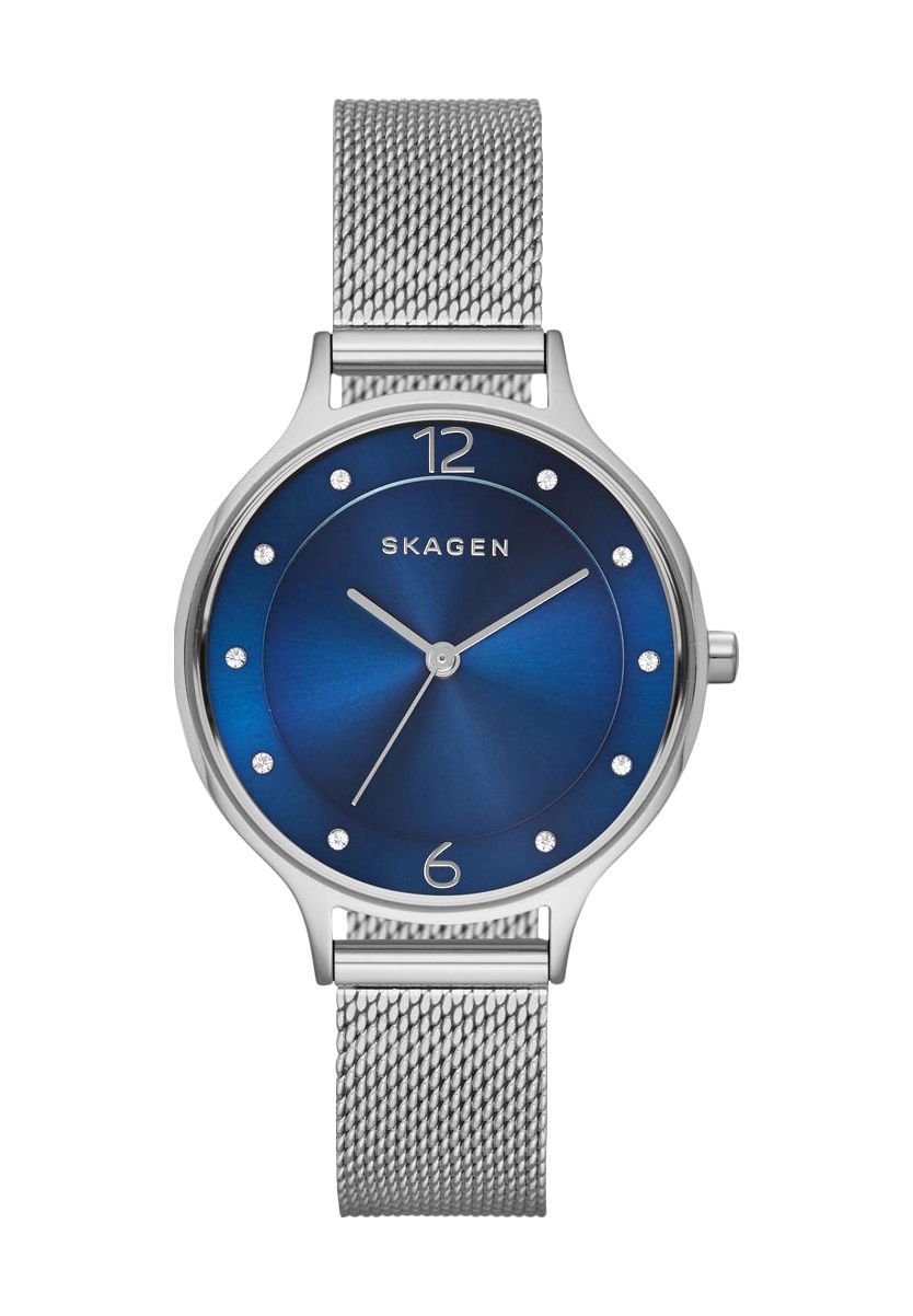 Elegante Mesh-Armbanduhr