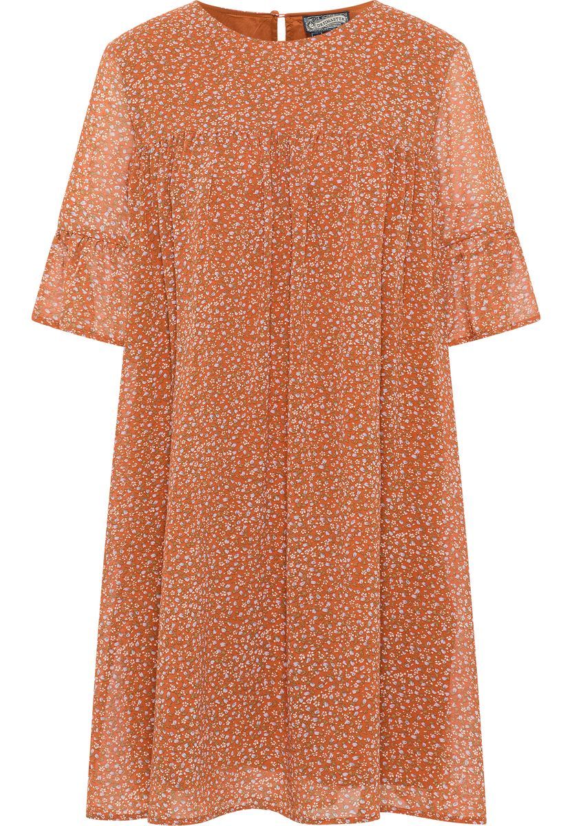 Luftiges Hängerchenkleid mit Blumenmuster