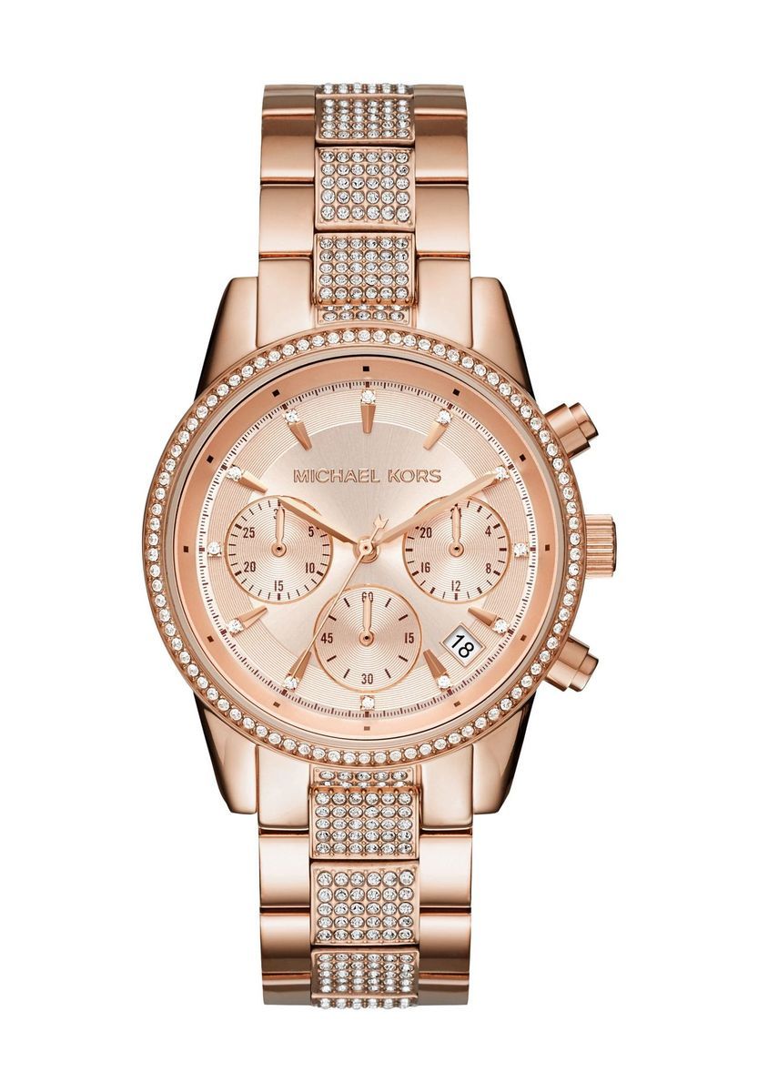 Funkelnder Pavé-Chronograph