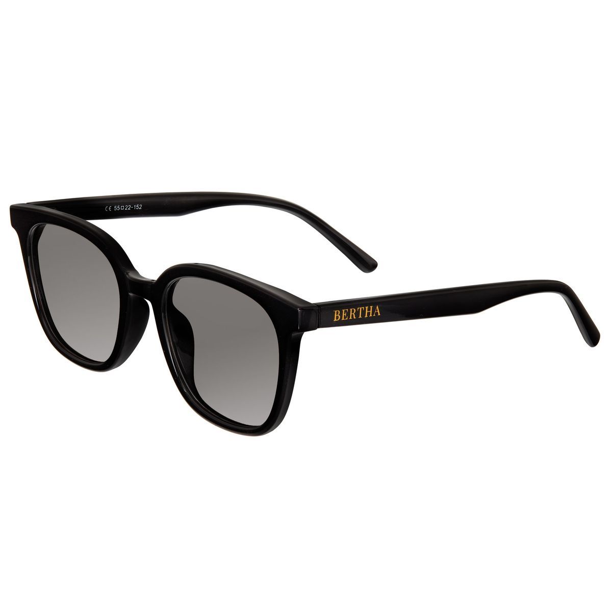 Klassische polarisierte Sonnenbrille in Quadratform
