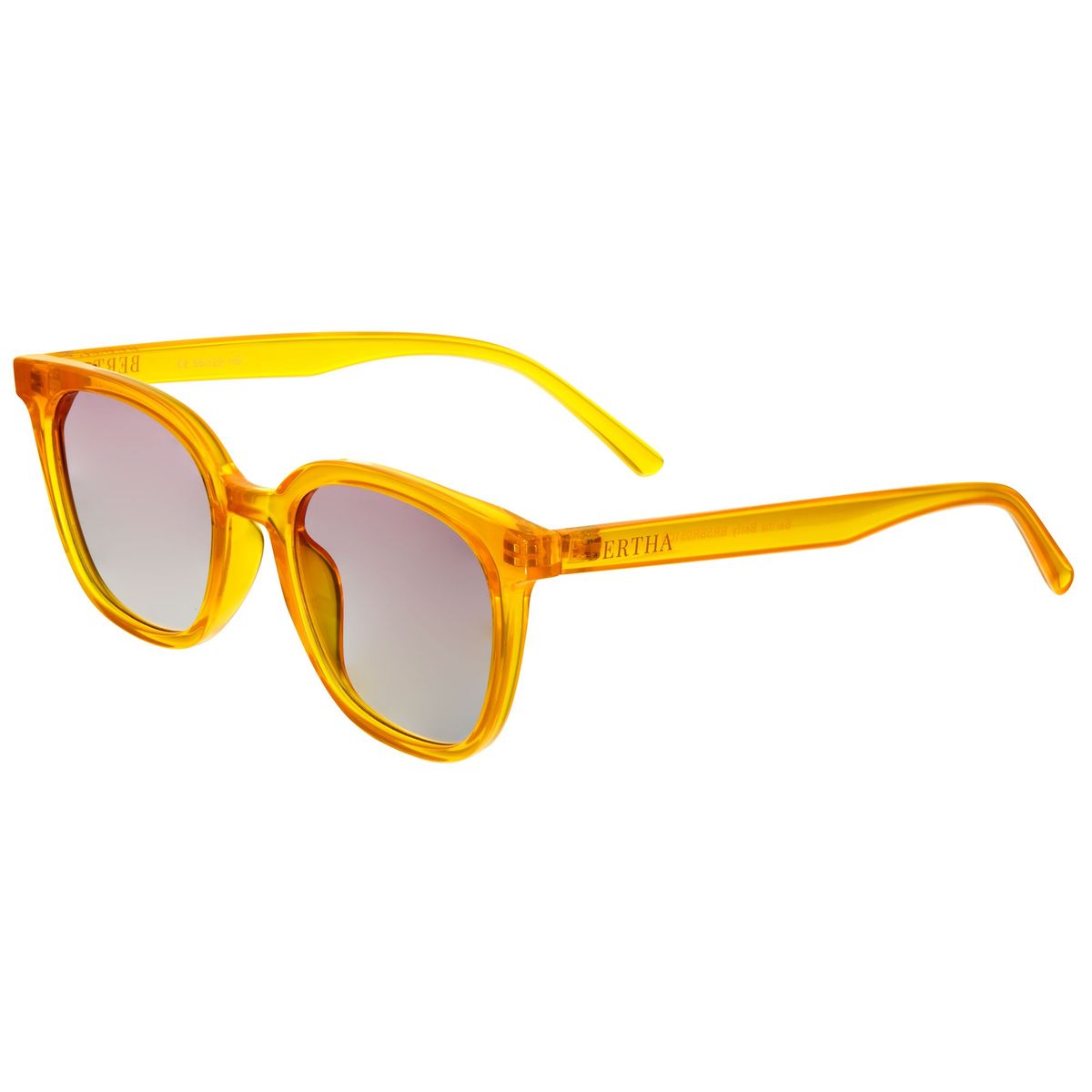 Klassische polarisierte Sonnenbrille in Quadratform