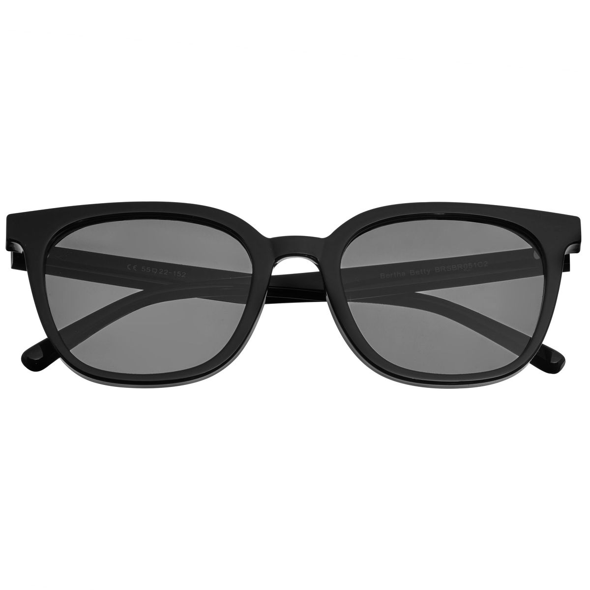 Klassische polarisierte Sonnenbrille in Quadratform