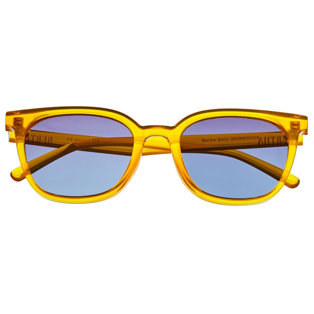 Klassische polarisierte Sonnenbrille in Quadratform