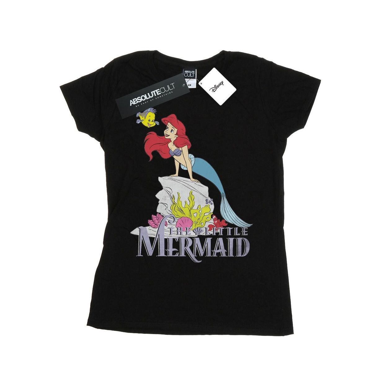 Grafik-T-Shirt mit kleiner Meerjungfrau