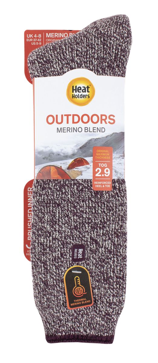 Langbein-Thermosocken mit Merinowollmischung