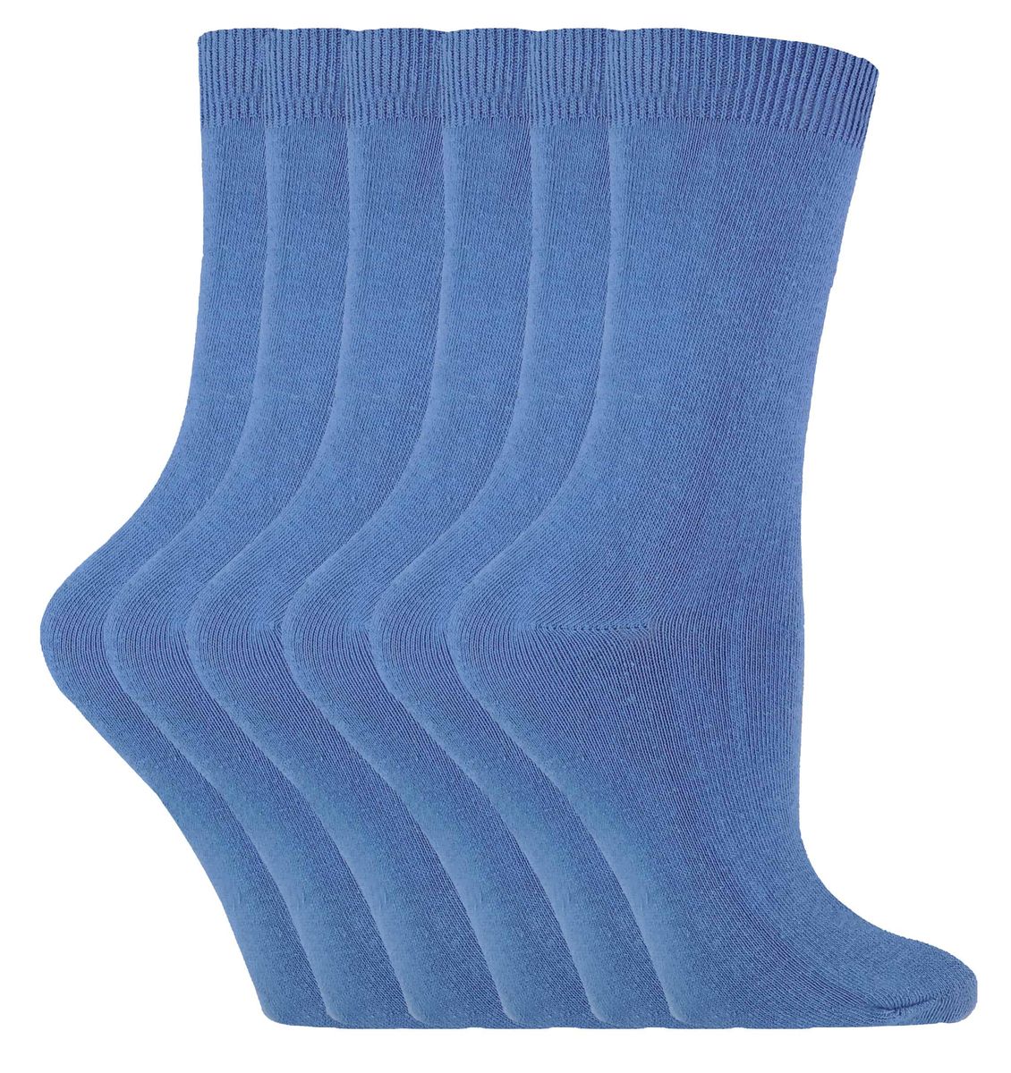Weiche Socken mit hohem Baumwollanteil