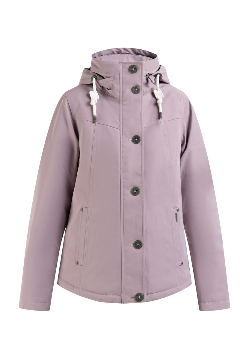 Wattierter Winterparka mit Kapuze