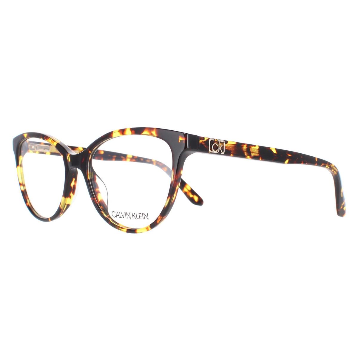 Edle Cat-Eye-Brille in Schildpatt