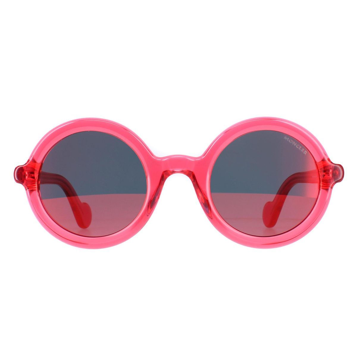 Dickwandige runde Brille aus Acetat