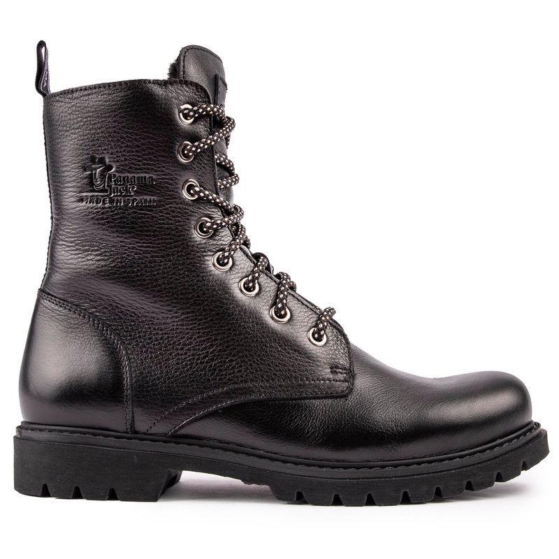 Wasserdichte Kampfstiefel aus genarbtem Leder