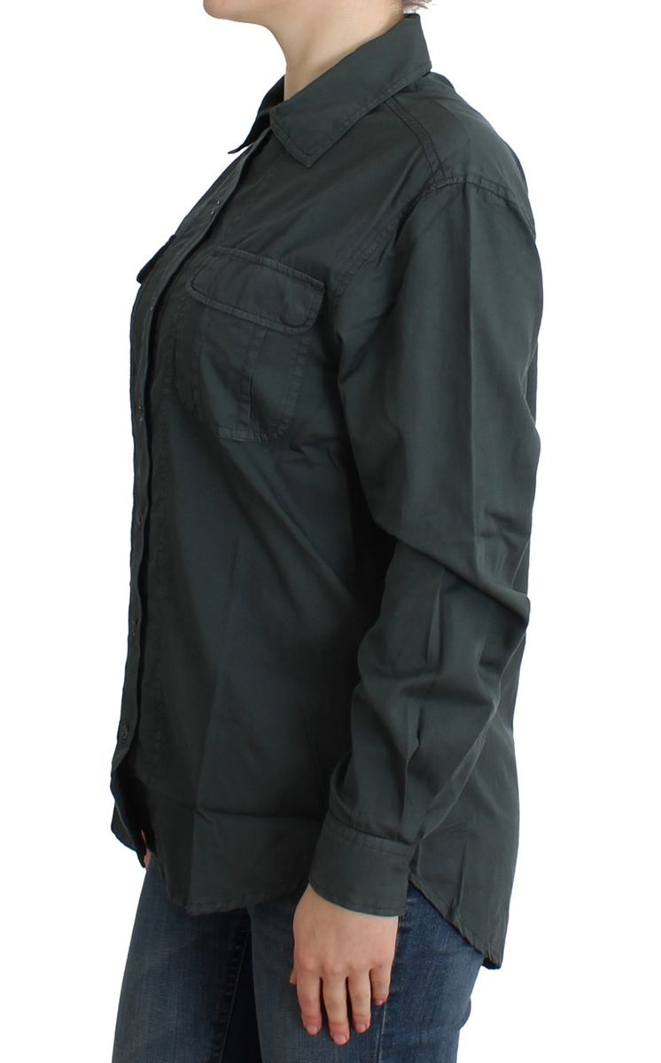 Langarmhemd im Utility-Stil