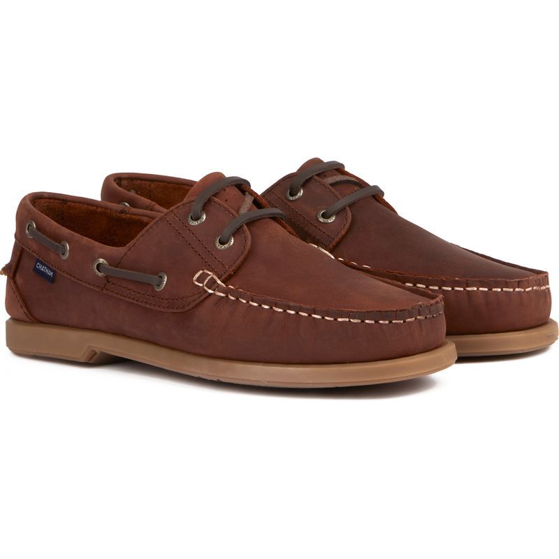 Klassische Leder-Bootsschuhe