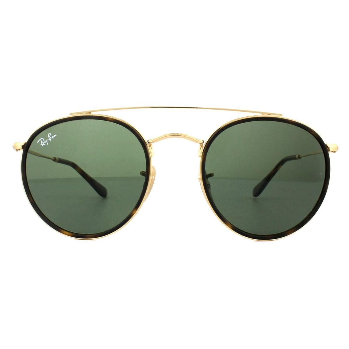 Runde Sonnenbrille mit Doppelsteg