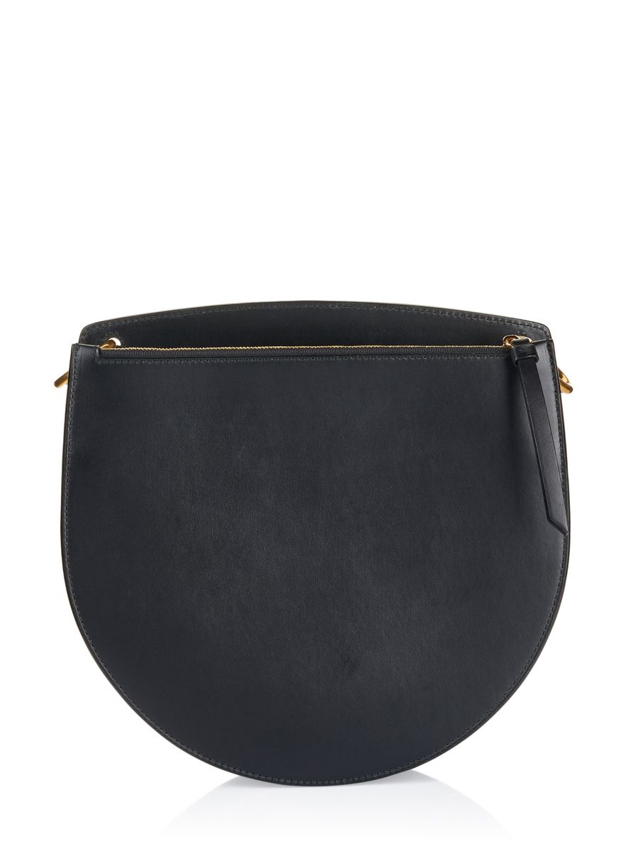 Leder-Saddle-Bag mit ikonischem Streifen