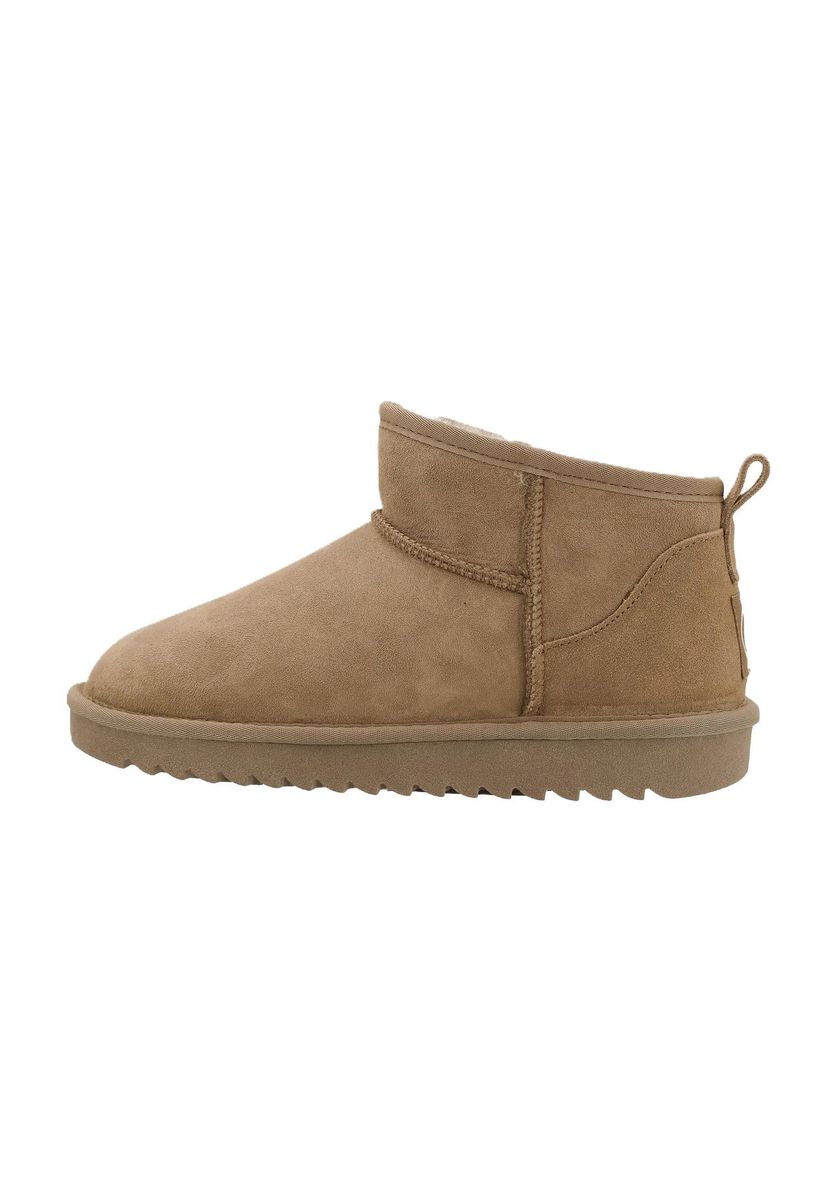 Kuschelige Wildleder Mini-Boots
