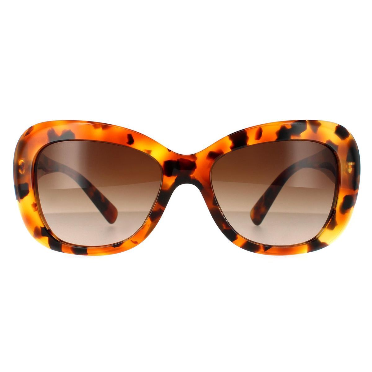 Schicke Oversized-Sonnenbrille in Schildpatt-Optik