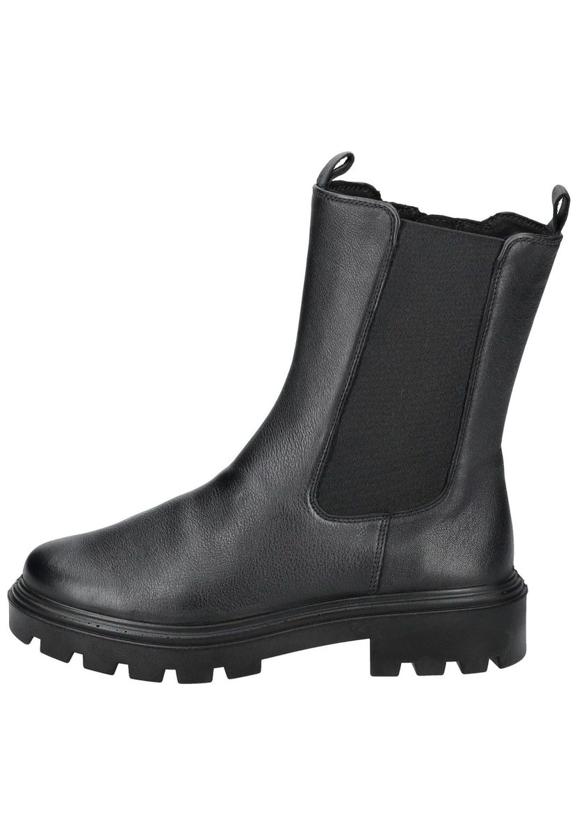 Robuste Leder Chelsea-Boots