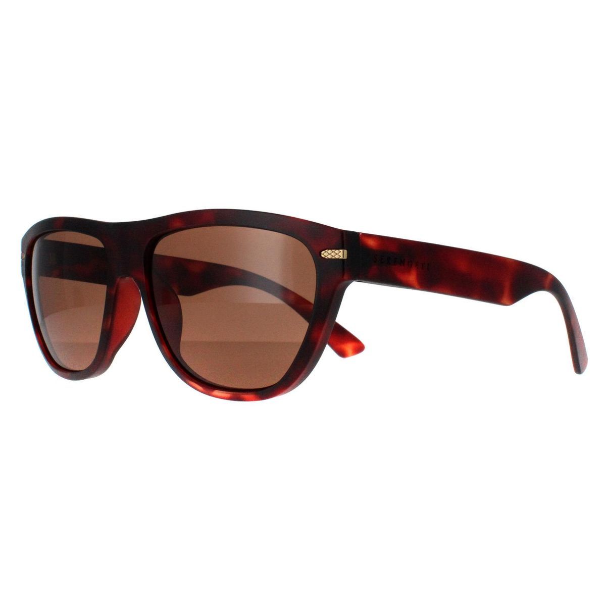 Klobige Matte Cat-Eye Sonnenbrille