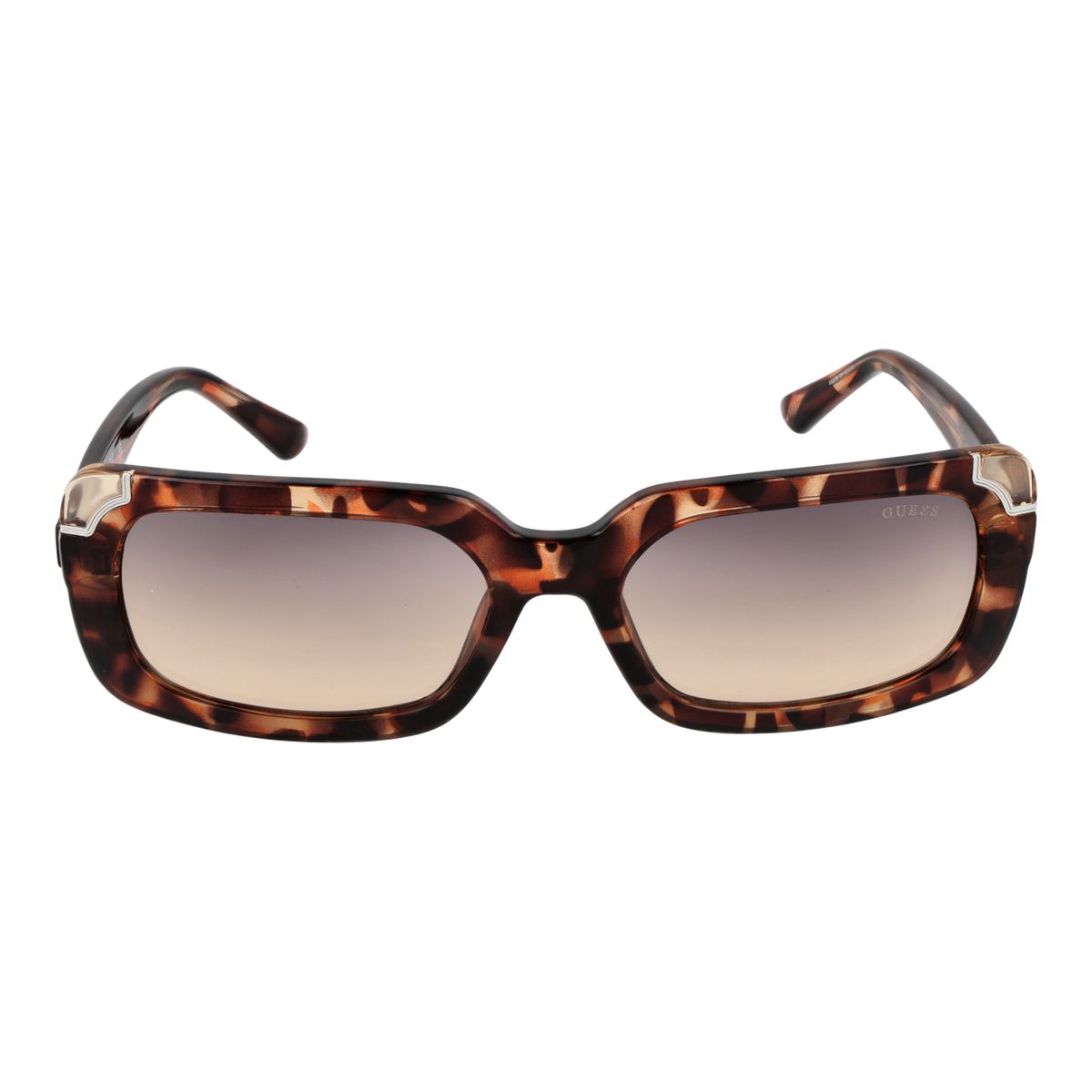 Elegante rechteckige Sonnenbrille mit Verlaufsgläsern