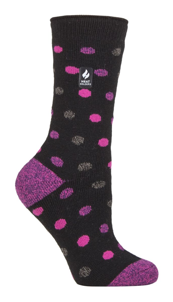 Thermosocken mit Polka Dots