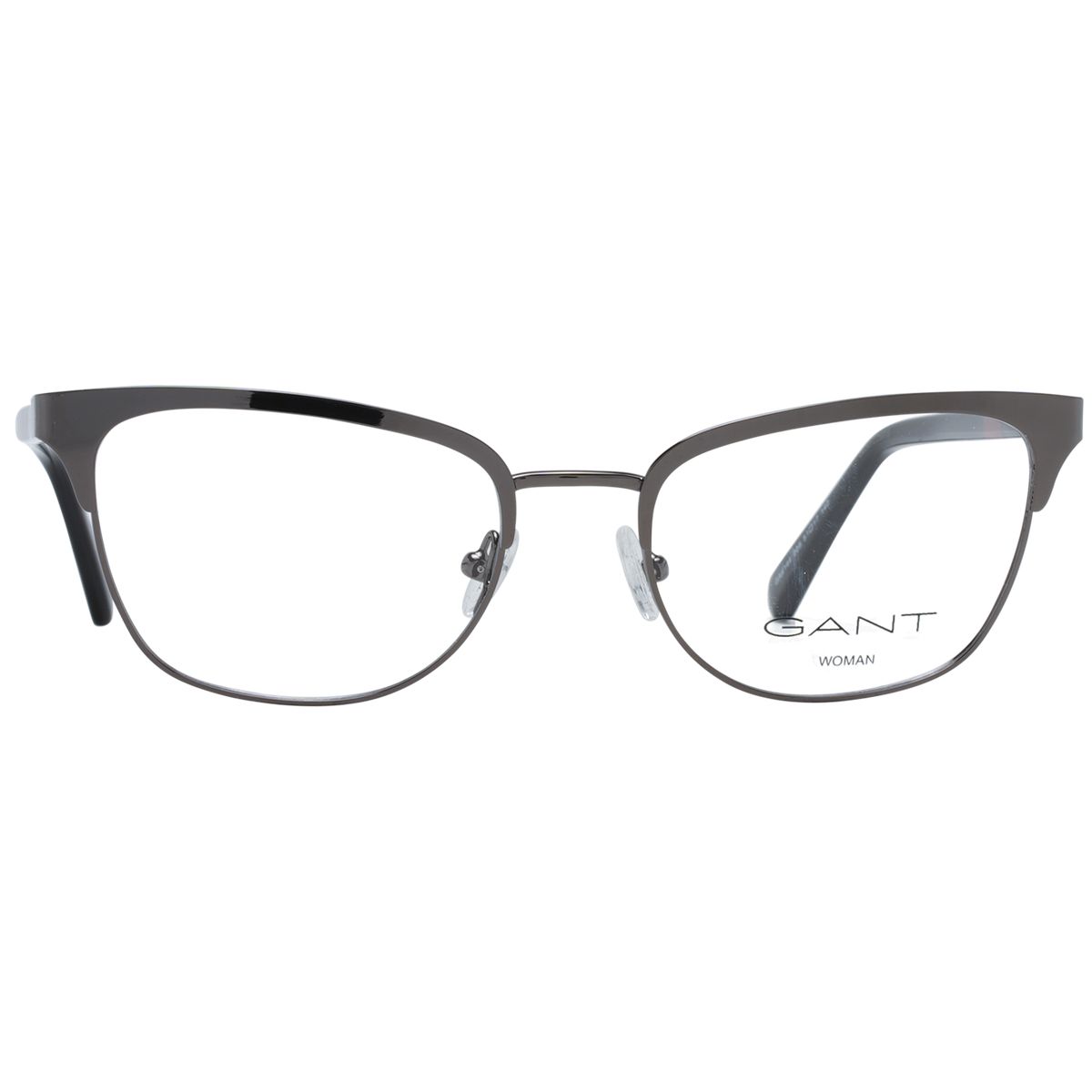 Elegante Katzenaugen-Metallbrille