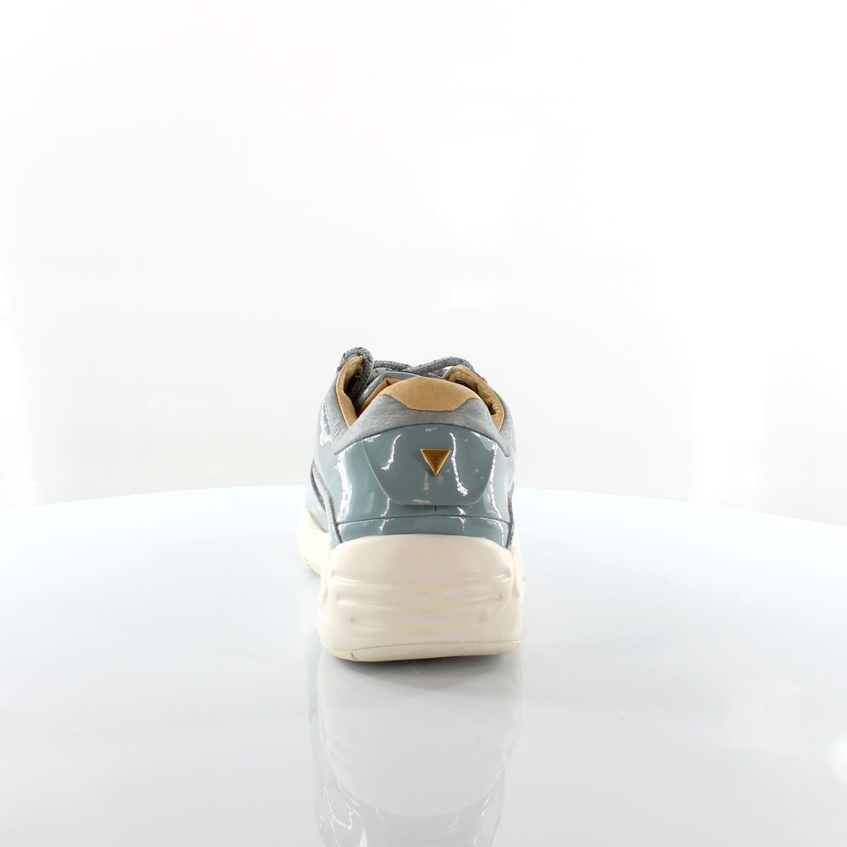 Glänzende Low-Top Trinomic Sneaker