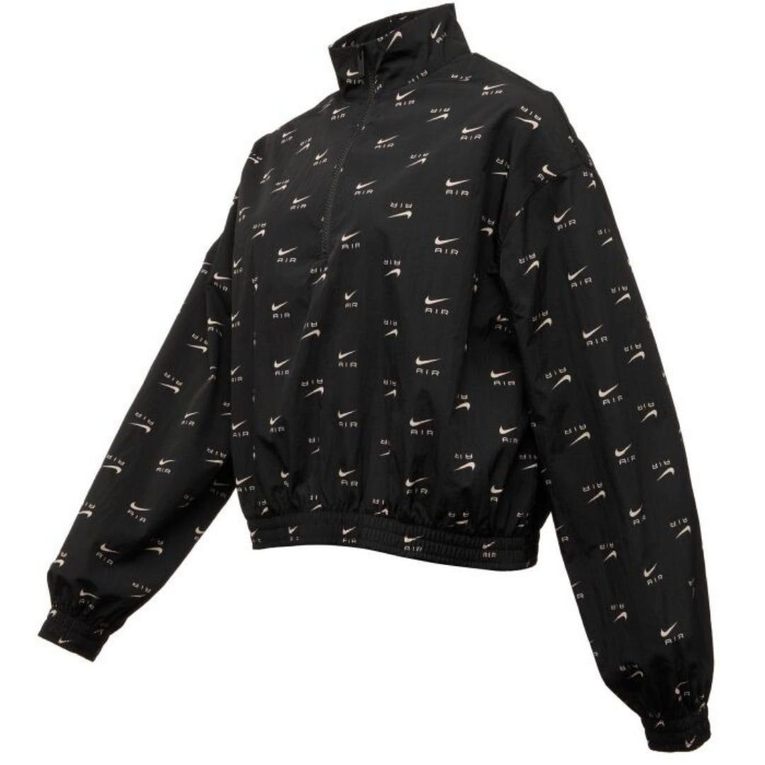 Quarter-Zip Windbreaker mit Allover-Logo