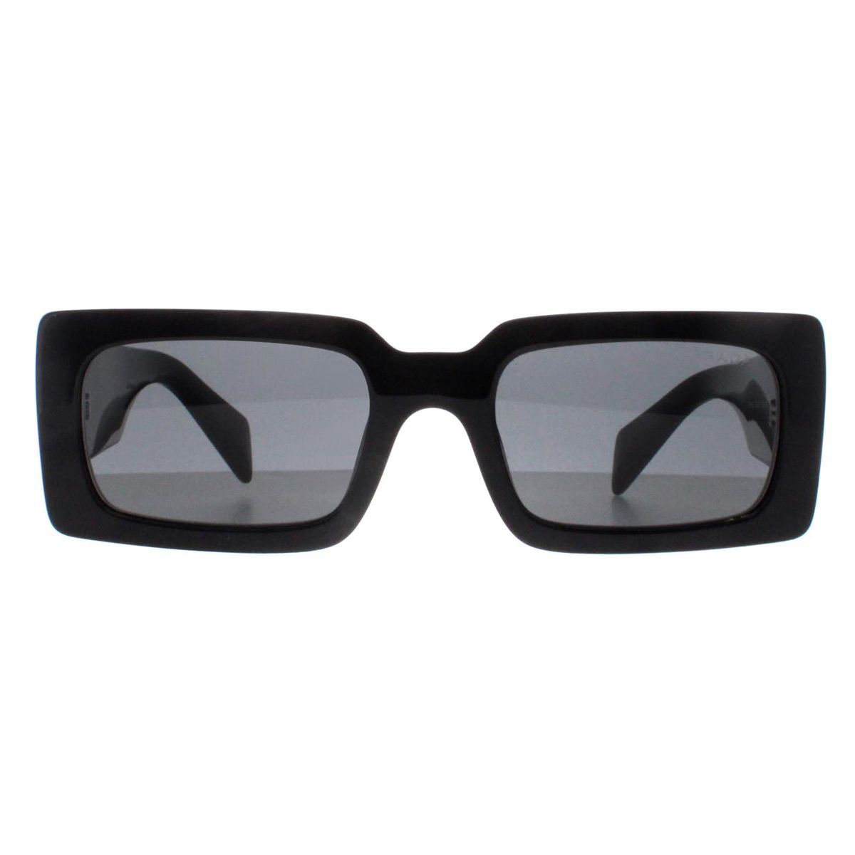 Markante rechteckige Acetat-Sonnenbrille