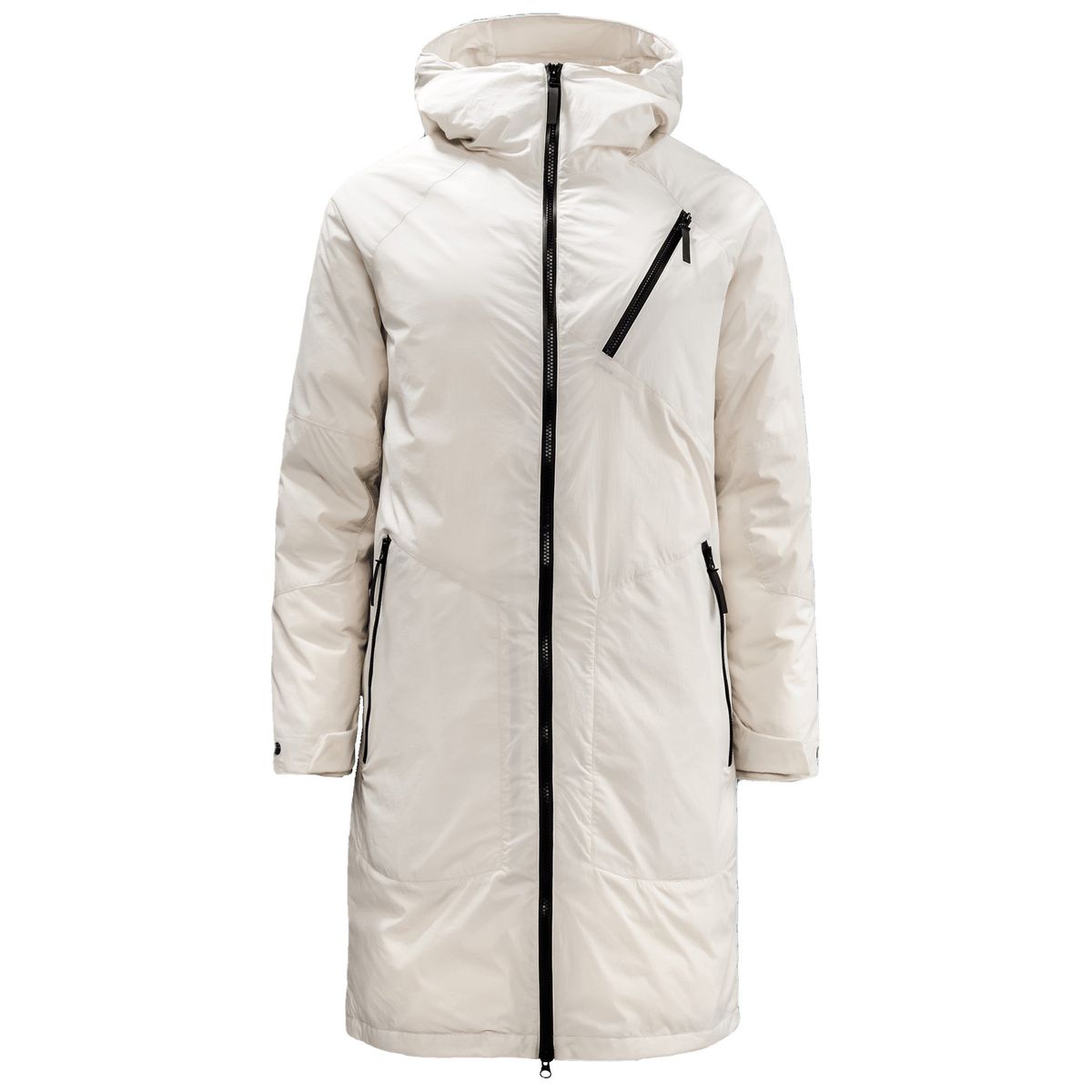 Isolierter Minimalistischer Technischer Parka