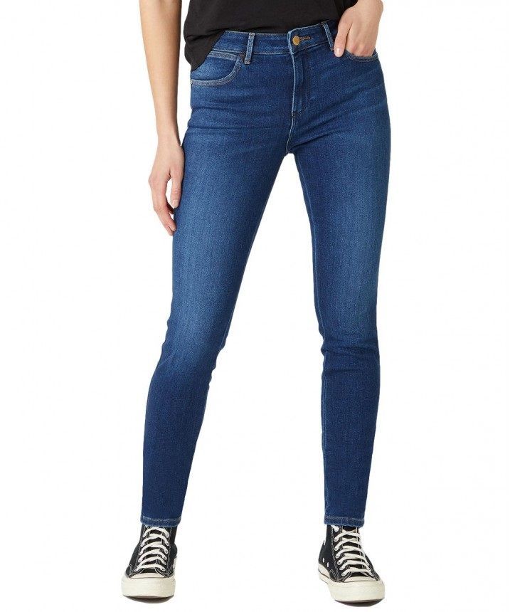 Authentische High-Rise Skinny-Jeans