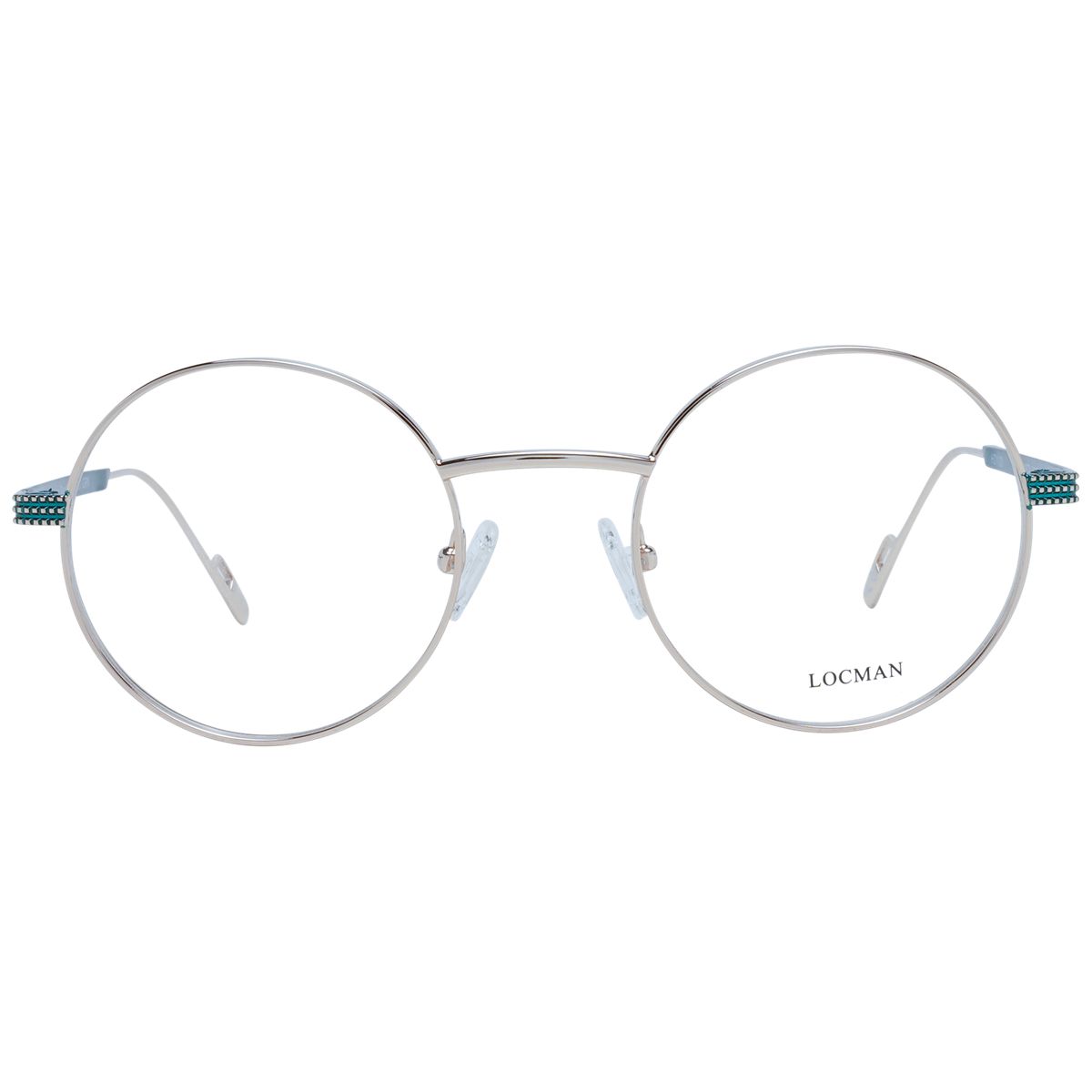 Leichte runde Metallbrille
