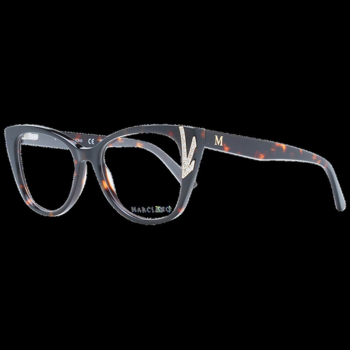 Schicke Cat-Eye-Brille in Havanna-Optik