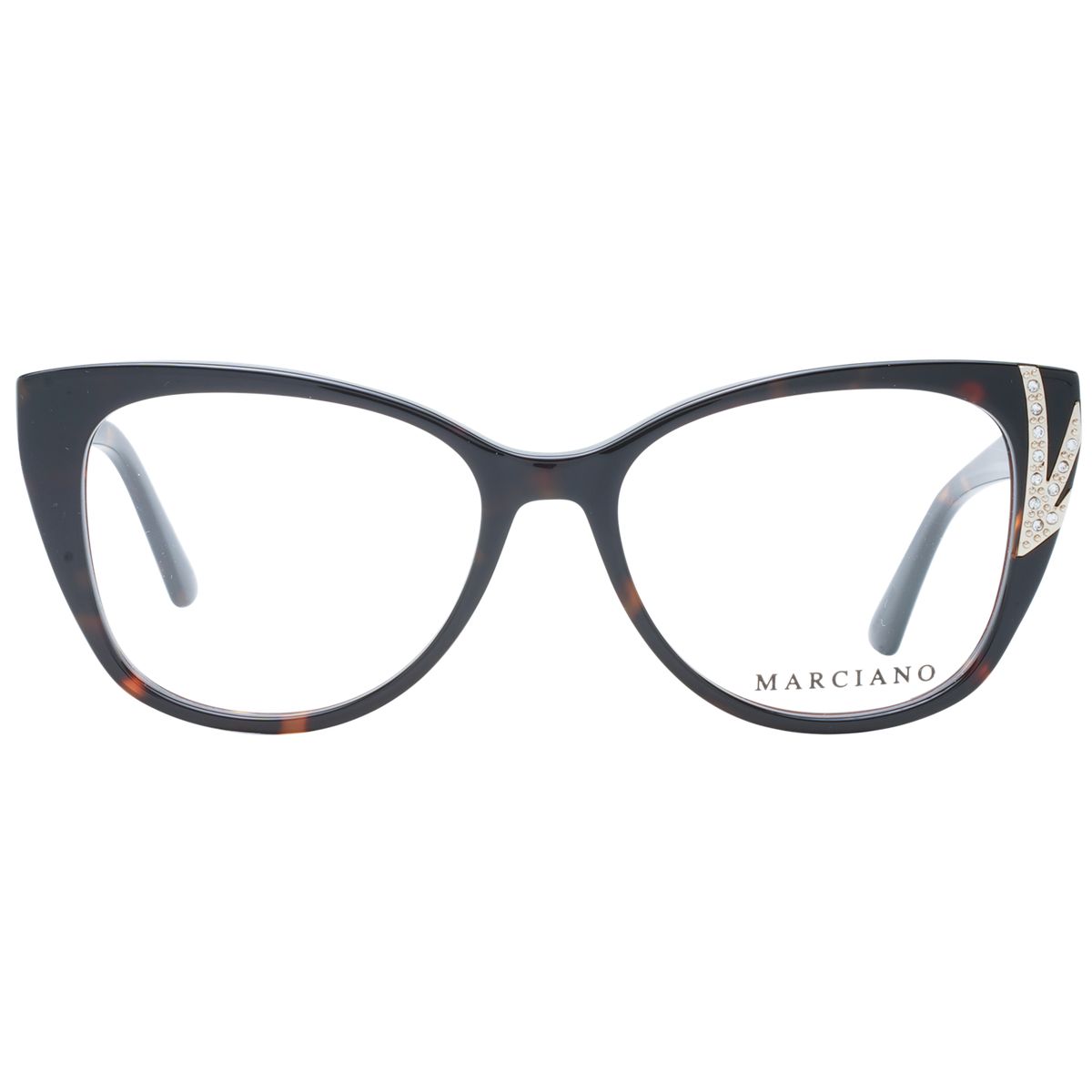 Schicke Cat-Eye-Brille in Havanna-Optik