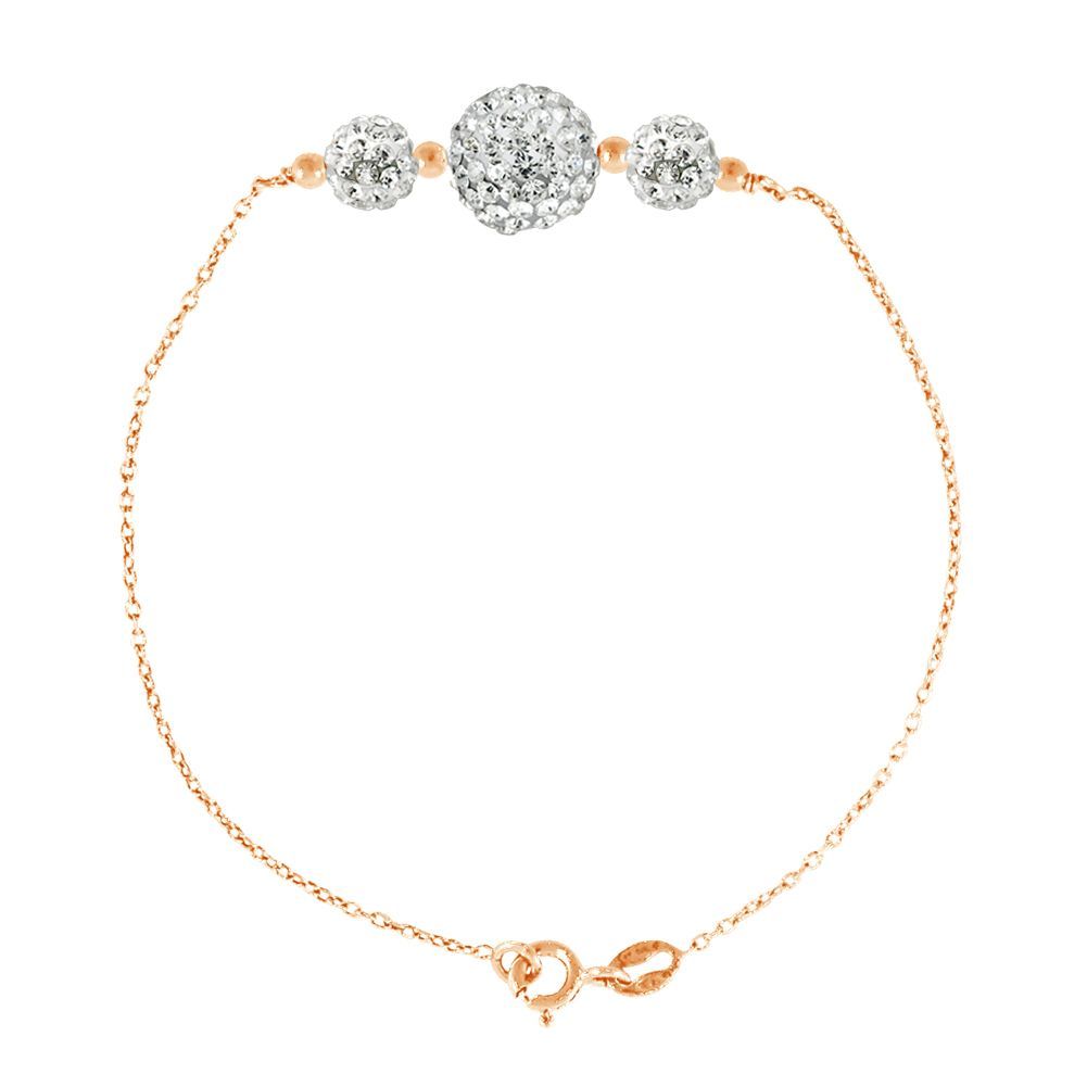 Elegantes Kristall-Trilogie-Armband