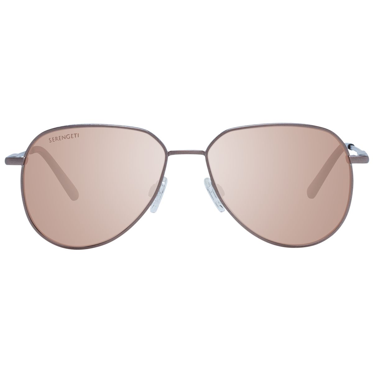 Abgerundete Piloten-Sonnenbrille mit schmalem Rahmen