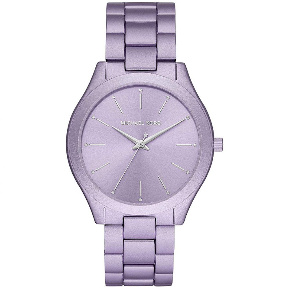 Minimalistische Dreizeiger-Armbanduhr aus Edelstahl
