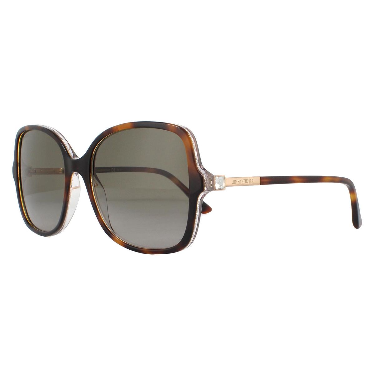 Elegante Sonnenbrille in Schmetterlingsform