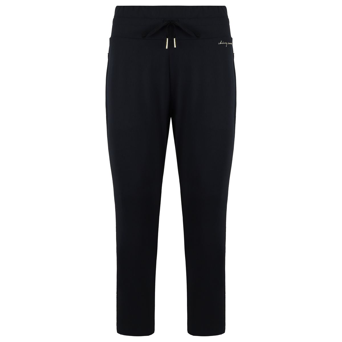 Taillierte Jogginghose mit hohem Bund