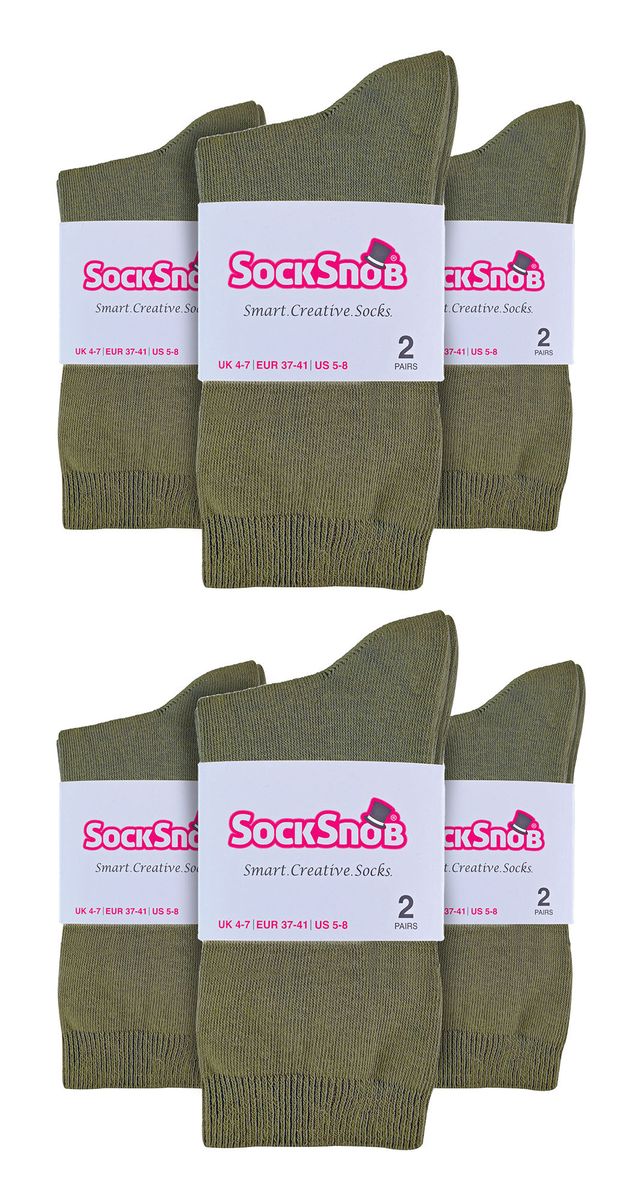 Klassische Crew-Socken aus Baumwolle