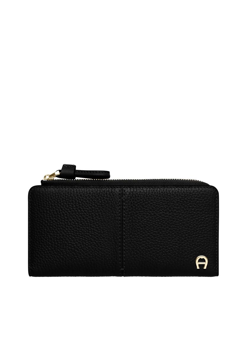Elegante Geldbörse aus genarbtem Leder