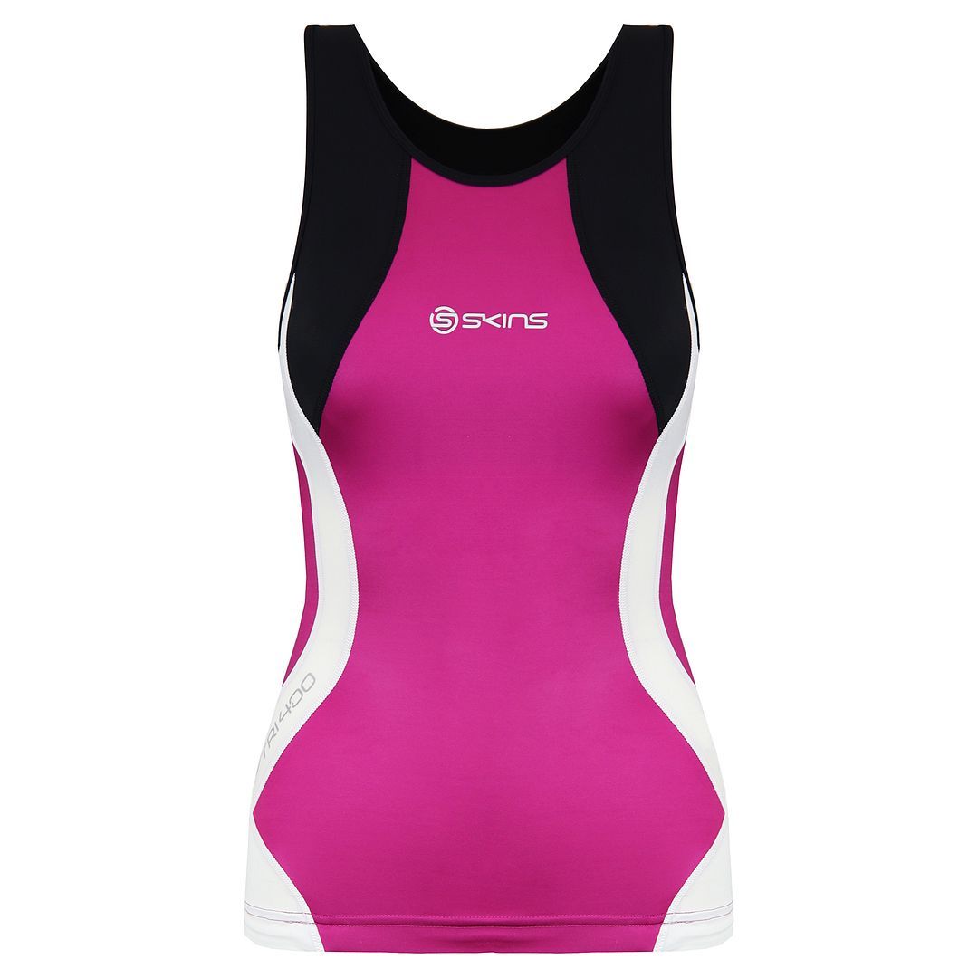 Triathlon-Kompressions-Oberteil mit Racerback