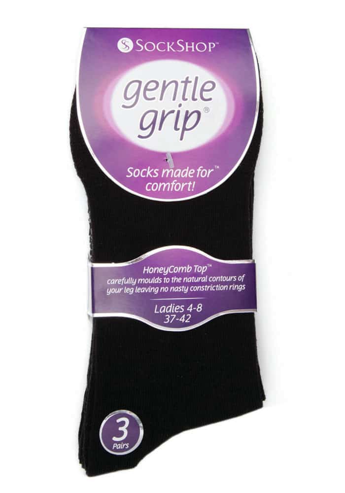 Komfortable nicht-elastische Waden-Socken