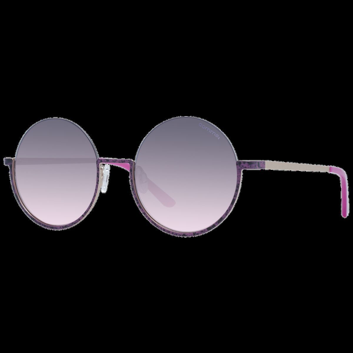 Schicke runde Halbrand-Sonnenbrille mit Farbverlauf